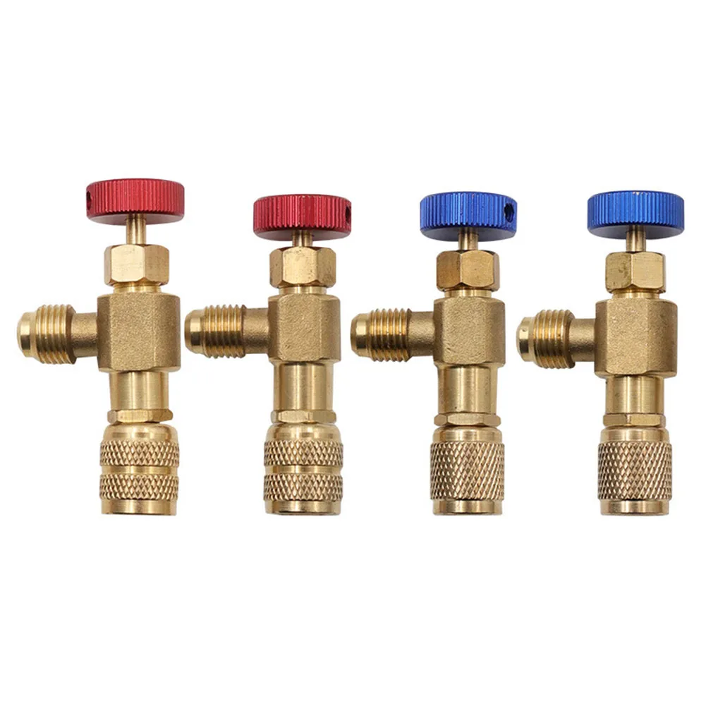 Air Conditioning Fluoride Safety Secure Hand Valve R22R410 Connector Leak And Safe Connection Suitable For Refrigeration Systems