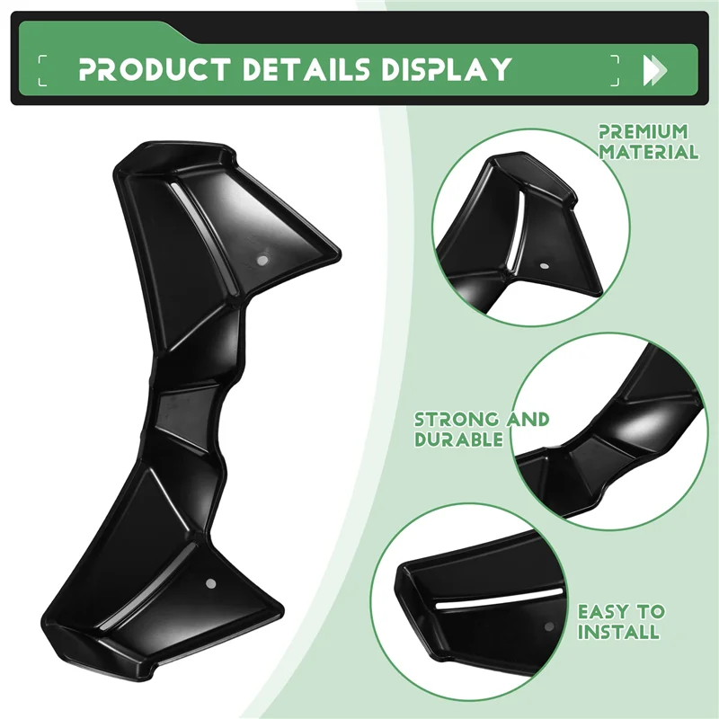 

X39A-For YAMAHA MT-09 MT09 SP 2024 2025 Gen 4 Motorcycle Sport Downforce Frontal Spoiler Aerodynamic Wing Deflector Naked Design
