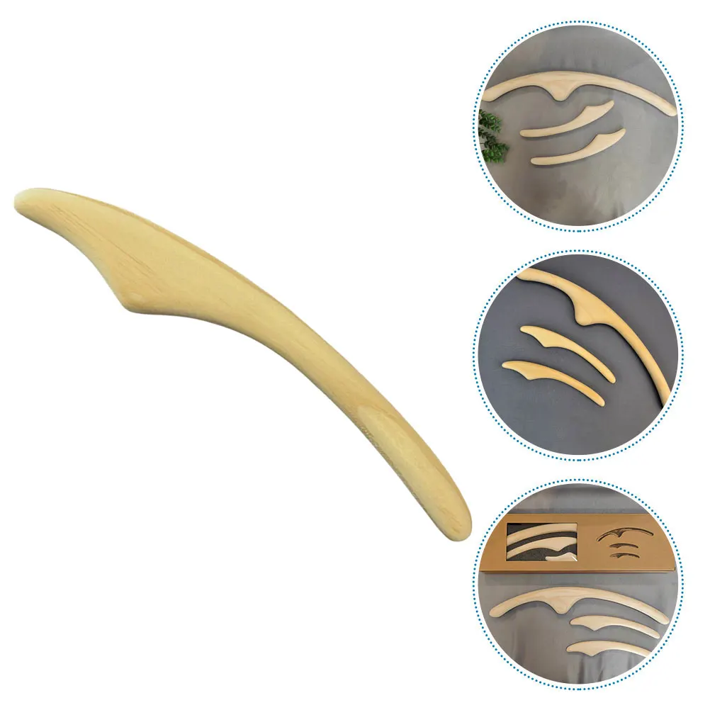 

Wooden Massage Tool Body Sculpting Natural Sandalwood Facial Safe Comfortable Long Service Life