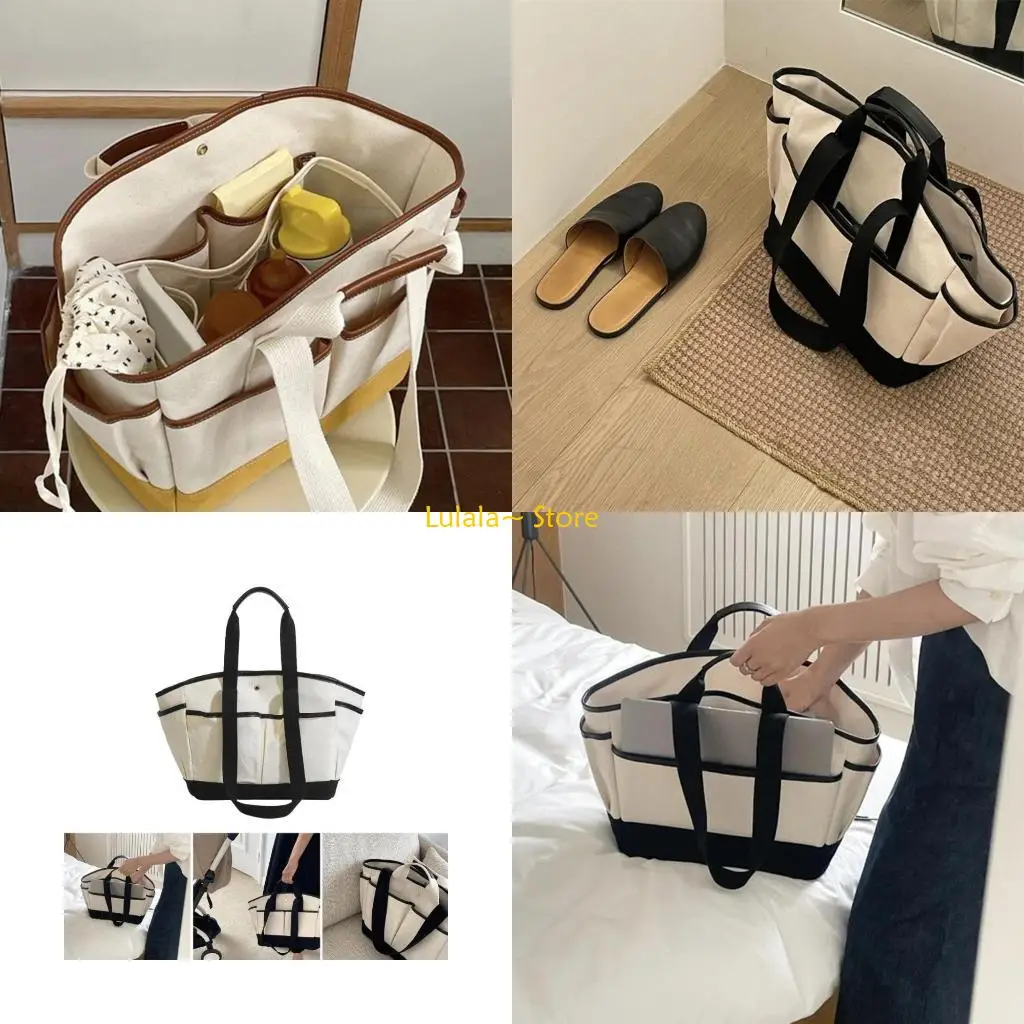 

Y4QA Удобная и шикарная сумка для подгузников Многофункциональная сумка для беременных с вместительными отделениями