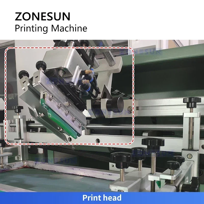 Zonesun Screen Printer Mesin Sablon Botol Peralatan Sablon Cup ZS-SWP1