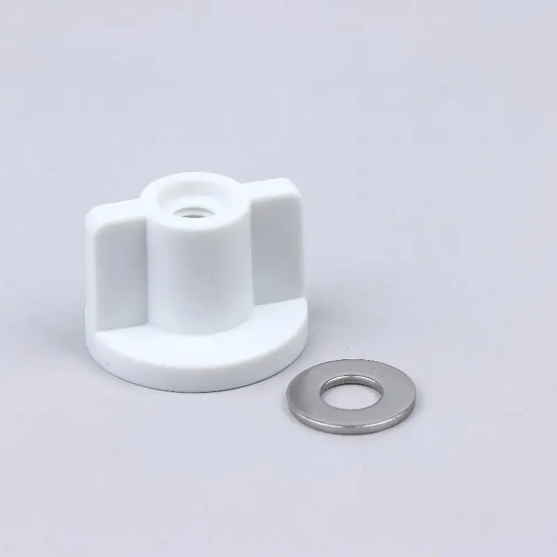Fixed Replacement Rear Nut White 2.5cm 6MM Fixed Replacement For 6mm Screws Toilet Lid Bottom High Quality
