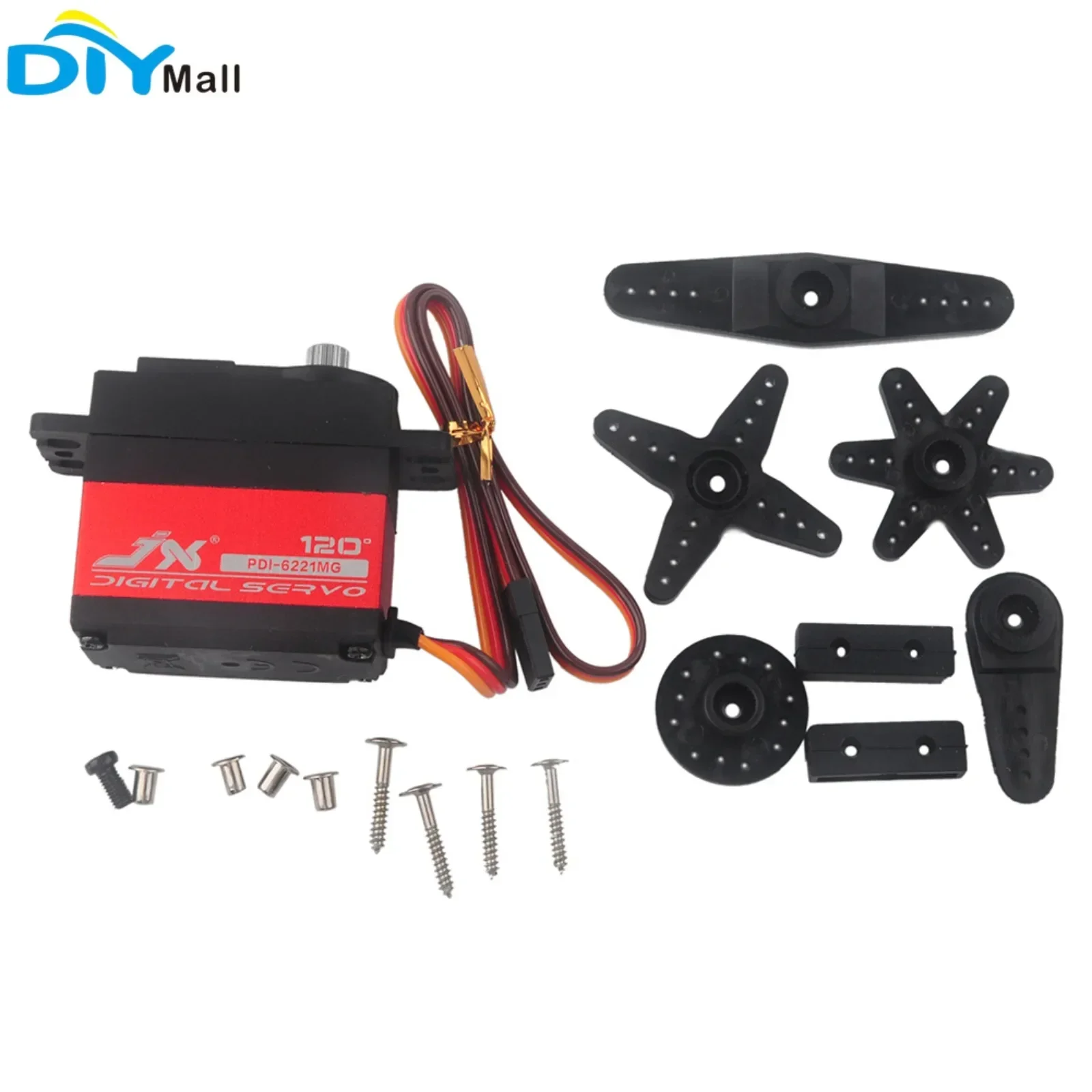 

20KG Servomotor JX Digital Servo RC Standard Digital Servo for Remote Control Cars, Aircraft Models, Drones