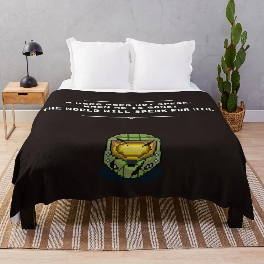 Master Chief Helmet Throw Blanket christmas decoration Travel heavy to sleep Blankets