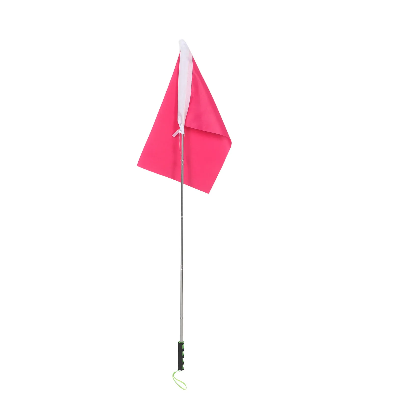 Portable Tour Guide Flag Children Bright Color Retractable Telescopic Flagpole 1.2m Outdoor School Trip Hiking Training Sports