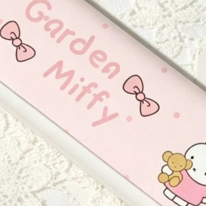 Cartoon Kawaii New Ins Style Light Luxury Glasses Case Strong Suction Power Portable Desktop Advanced Simple Good Looks Miffy