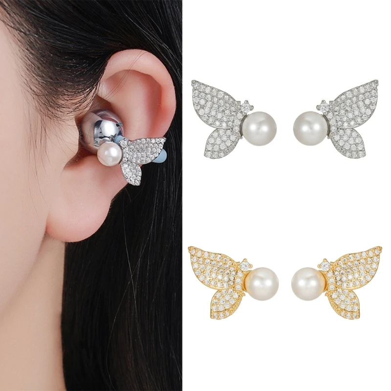 Lightweight Alloy Ear Clip Jewelry For FreeClip 1/2 Clip On Charm Jewelry Combines Fashion With Function Stylish Wear D2RC