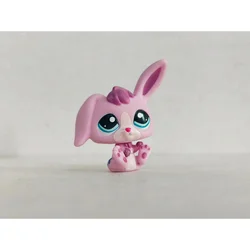 LPS Figure Pink Bunny Green eyes #7072 Littlest Pet Shop toy