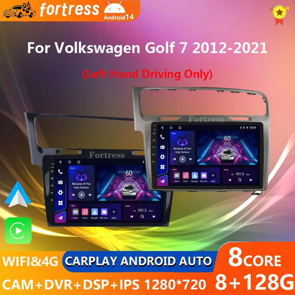 

For Volkswagen VW Golf 7 2013 -2017 Android Autoradio multimedia Video player 4G DSP Carplay GPS Stereo Car intelligent system