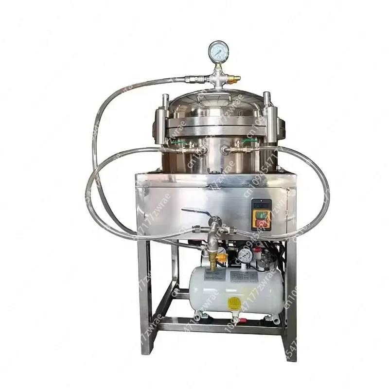 Small Stainless Steel Crude Oil Mill with Negative Pressure Filter for Rapeseed Sesame Peanut and Soybean