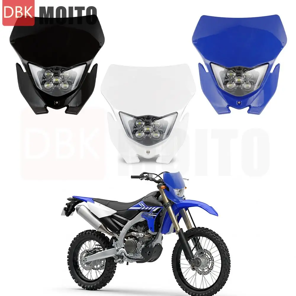 

Motorcycle Universal Enduro Headlamp Assembly Fairing Headlight For Yamaha WR250R WR250F TTR225 230 YZ 250/400/450 MX