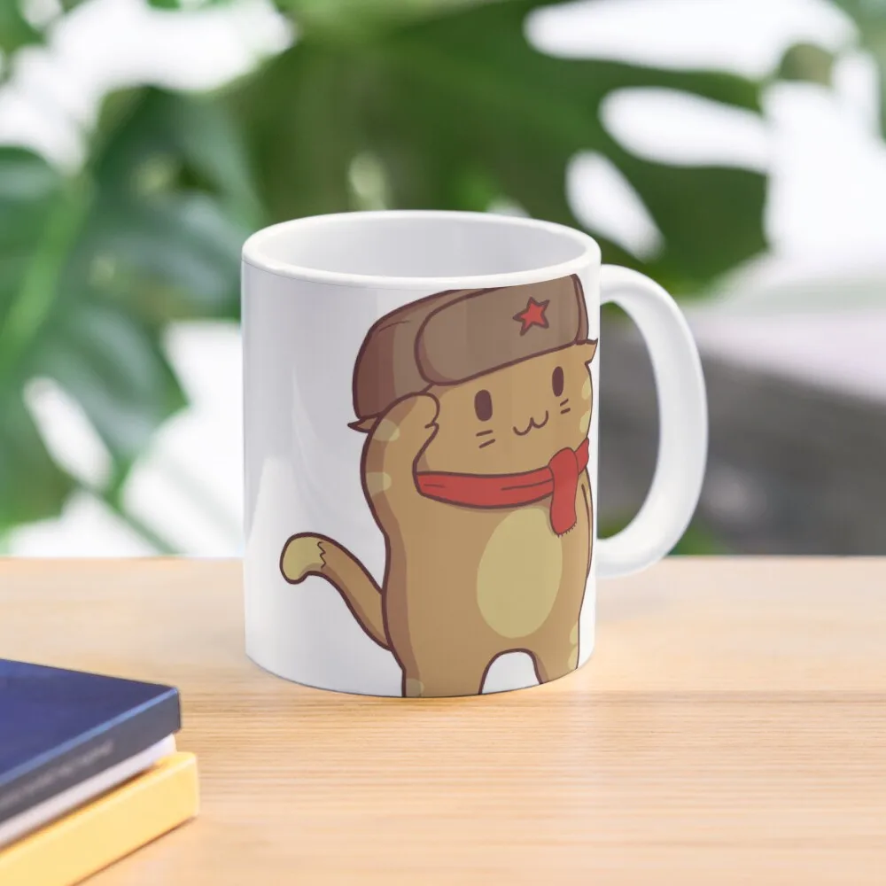 

Komrade Kat Salute Coffee Mug Anime Mug Cups For Coffee Coffee Glasses