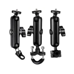 For GoPro 11 10 9 8 Motorcycle Bicycle Holder Handlebar Mirror Mount Bracket For SJCAM insta360 Phone Action Camera Accessories