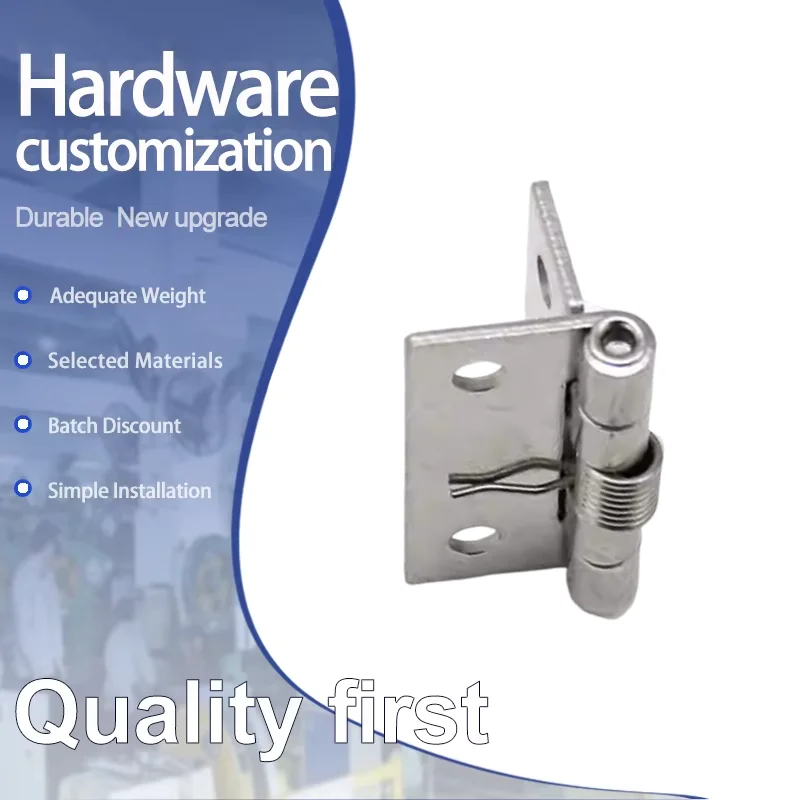 

1.5-Inch 304 Stainless Steel Spring Hinges for Industrial Electrical Cabinet Doors And Mechanical Equipment