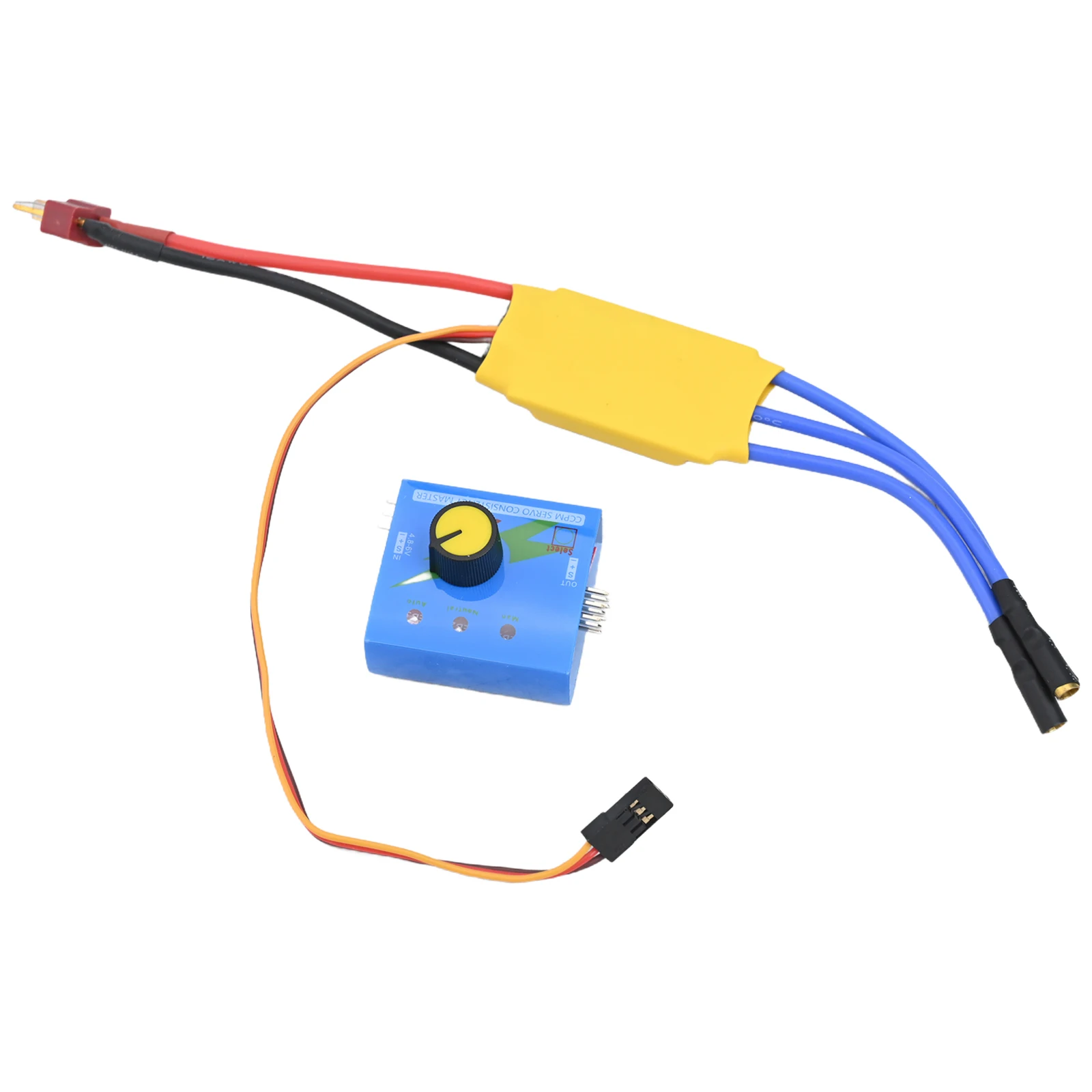 High Power Motor Speed Regulator 3phase Brushless Motor Controller Continuous 2A BEC Output Dimensions 32 X 24 X 7 (mm)