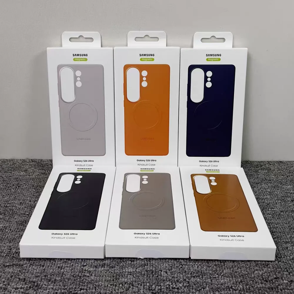 Oryginalne etui magnetyczne Premium ze sztucznej skóry do Samsung Galaxy S26 Ultra, kompatybilne z Magsafe, Coque S26 Ultra, S26 Protection Funda Case — zdjęcie produktu 6