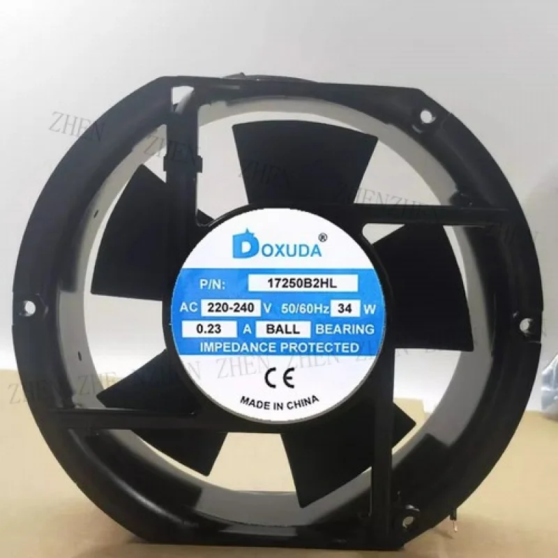 

Y FOR DOXUDA 17250B2HL 17251 AC220V-240V 0.23A 34W Inverter Cooling Fan