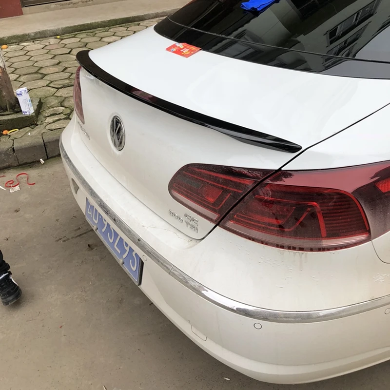 

Для Volkswagen VW Passat CC 2009-2016 Авто ABS пластик Неокрашенный задний Багажник крыло губа спойлер автомобильные аксессуары