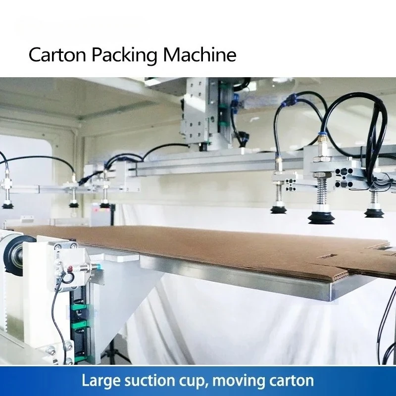ZS-BFM2 Carton Folding Machine Automatic Carton box Packaging Cartoning machine