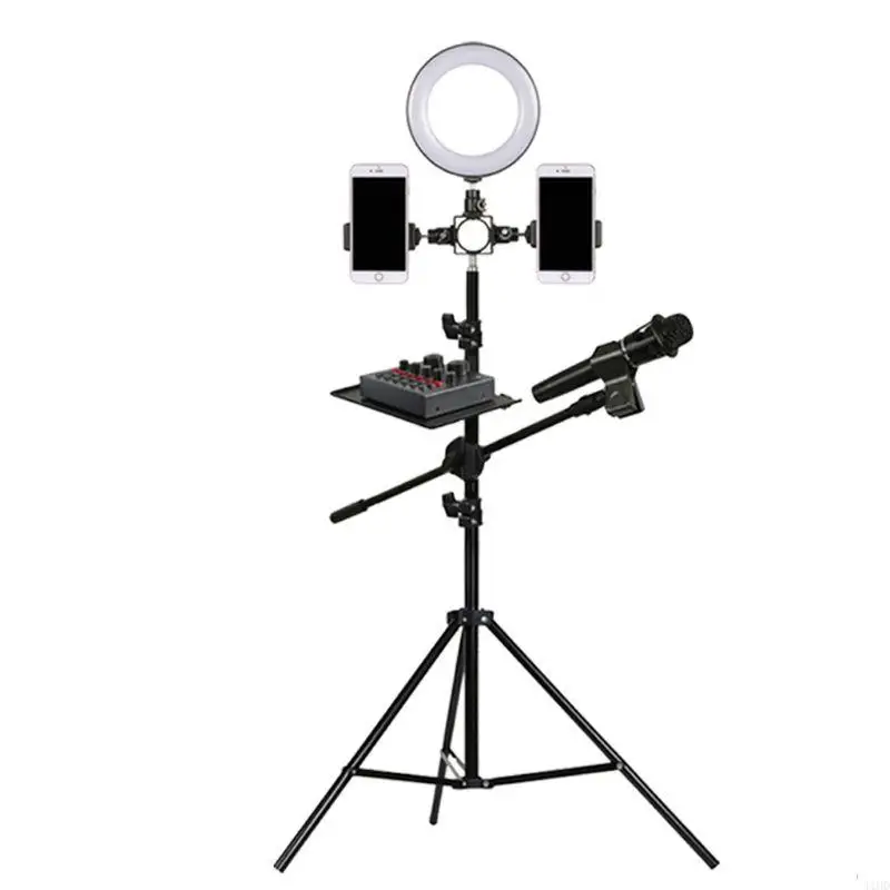 J1HD بطاقة الصوت صينية Universal Microphone Sound Stand Stray Clist