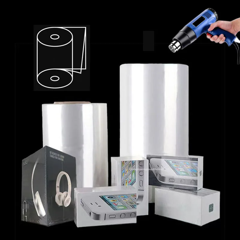 

Heat Shrink Film Bags For Packaging, Pof Shrink Film,Thermal Shrinkage Packaging Centerfold Width15cm 20cm 25cm 30cm 35cm 45cm