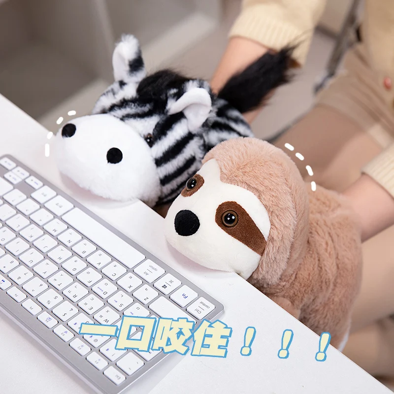 29-dieren handpop poppen olifant wasbeer aap zebra leeuw konijn koala vos giraffe pop familieverhaal rollenspel vingerspeelgoed