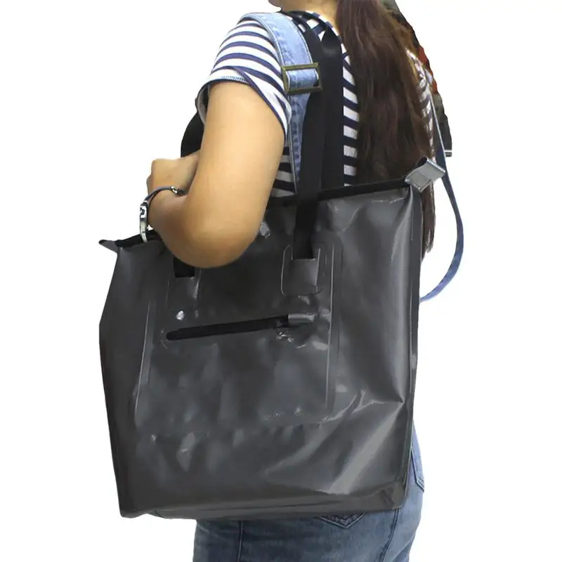 

Пляжные сумки для женщин, сумка для хранения, пляжная сумка, водонепроницаемая пляжная большая сумка-тоут с карманом на молнии, сумка для бассейна, для пляжа