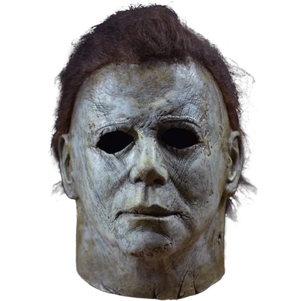 Michael Myers Mask Hallowen Costumes Horror Full Face Latex Mascara Rave Cosplay Movie Tricky Toys Masquerade Men Terror Fancy