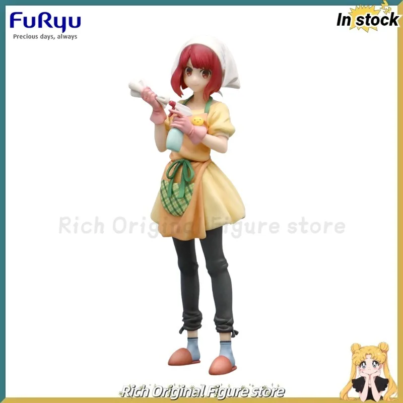 

В наличии оригинальная фигурка FuRyu Oshi No Ko Trio-Try-iT Kana Arima «Пеaking Soda Girl», игрушечные модели, коллекция аниме-фигурок, украшения