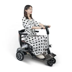 Mobility Scooter Foldable Light Weight for Elderly Disabled 3 Wheel Handicap Folding Electric