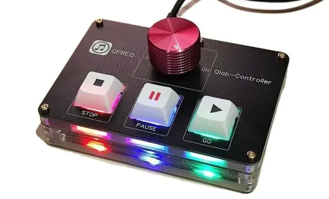 Controlador QLAB Versión de control dual Control Control de reproducción de música