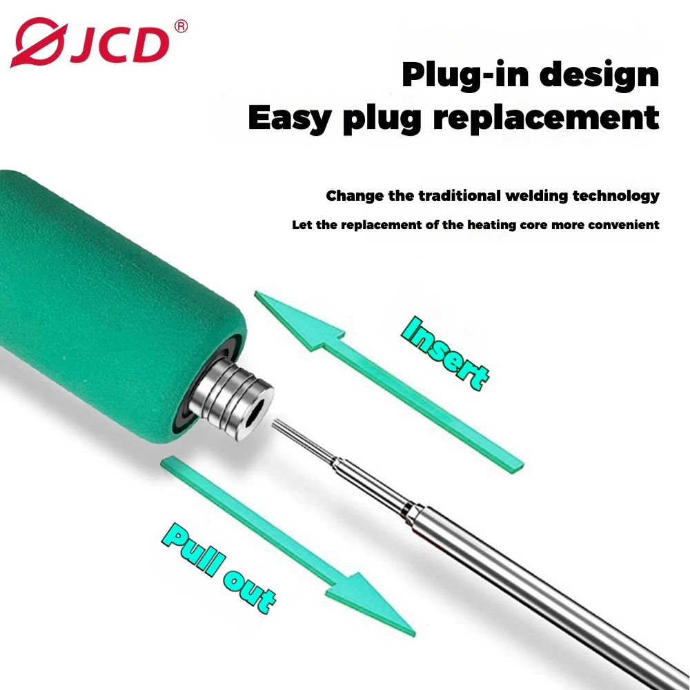 Cordless USB Digital Soldering Iron Adjustable Temperature 300-450℃ Type-C 1000mAh Battery Intelligent Solder Welding Iron Tool