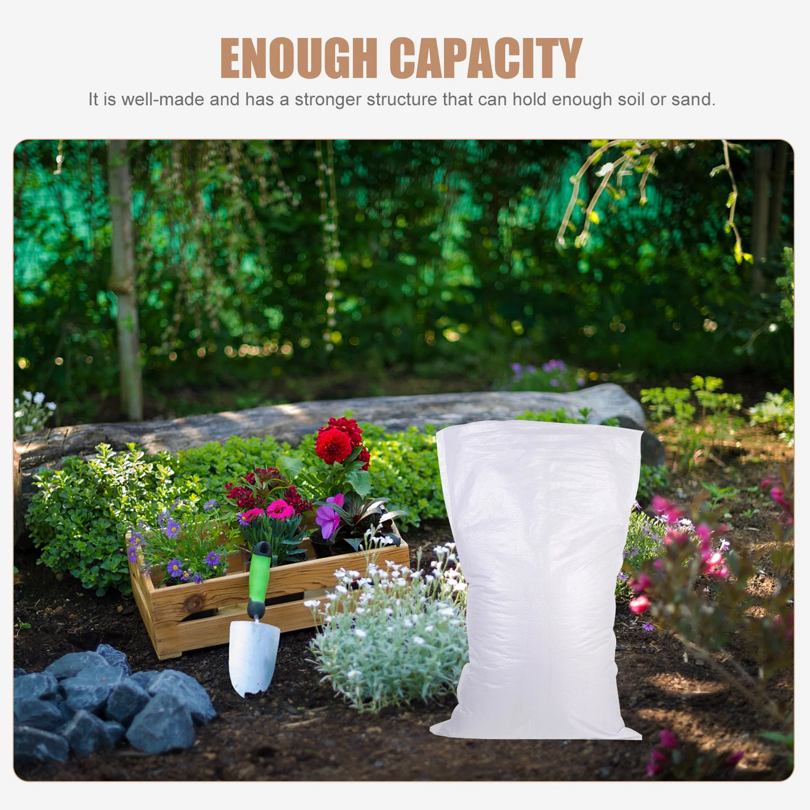 16 Pcs Flood Control Sandbags Barrier for Prevention Barriers Water Proof Pp Protection Home