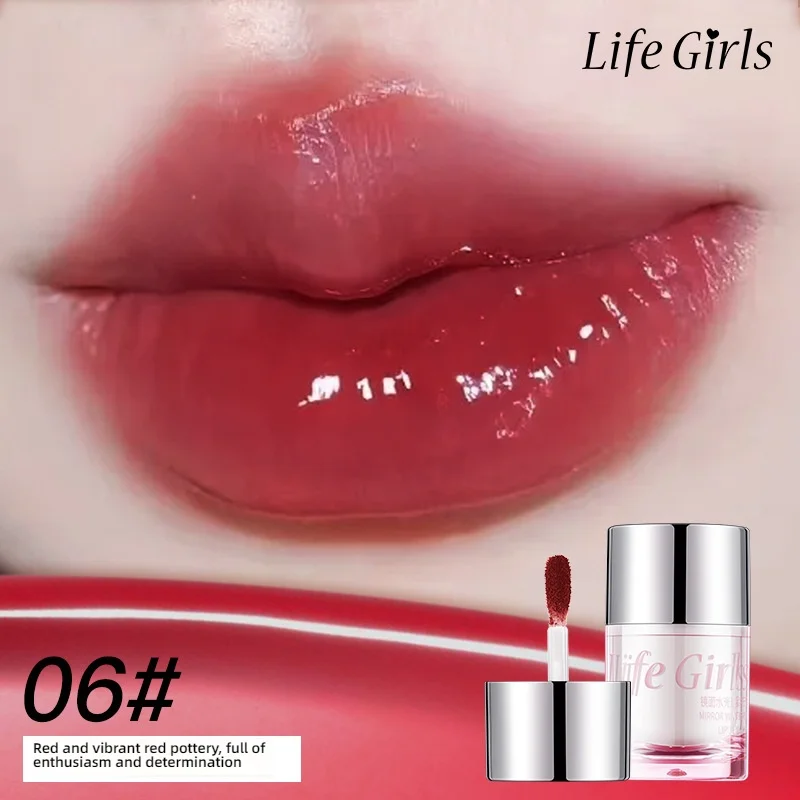 ライフガールズ ジェリーグラス リップラッカー｜ミラーシャイン＆24時間保湿｜ウォータージェル グロスプランパー｜転写防止 カラーエンハンサー Kビューティー