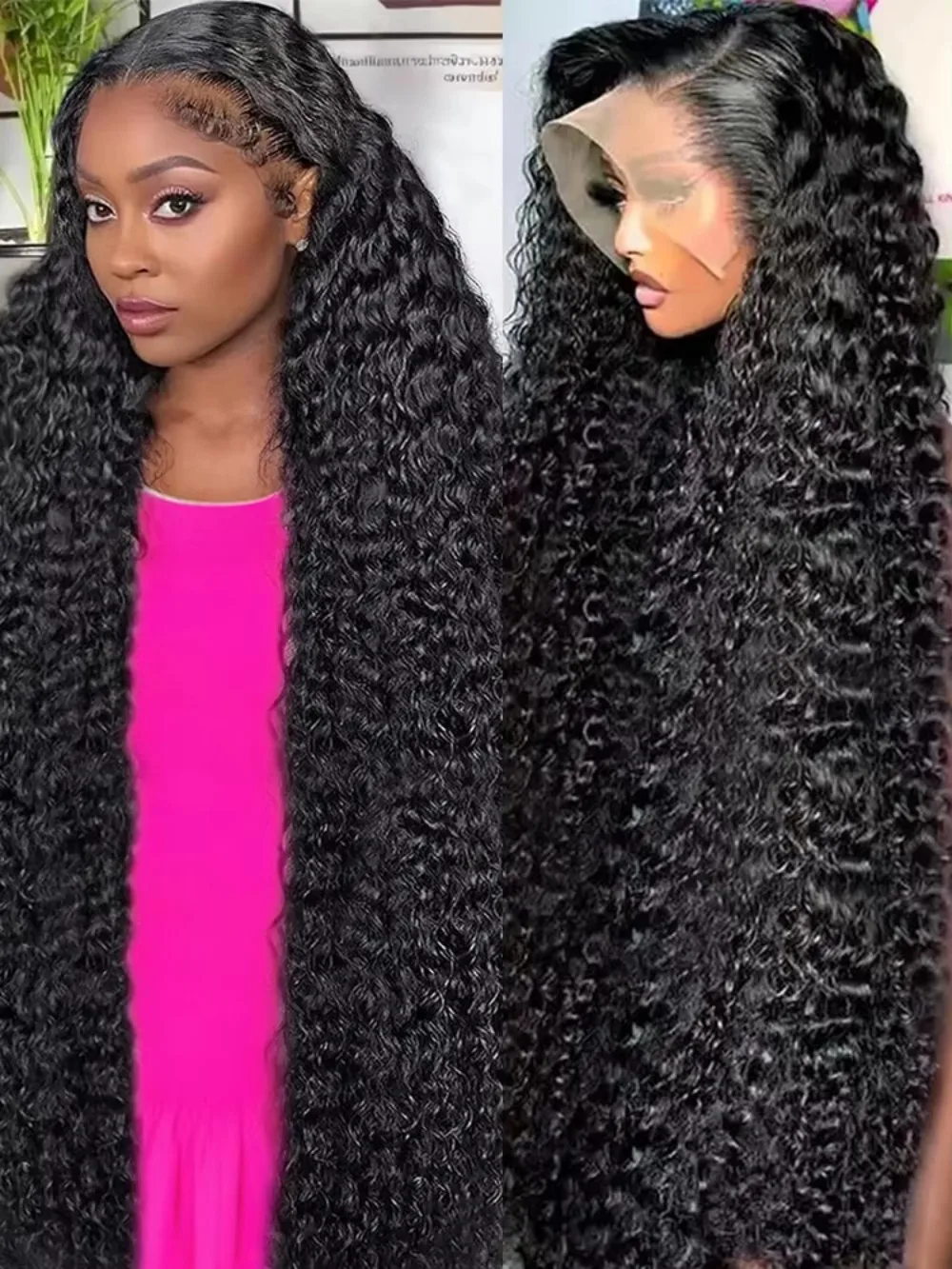 

Глубокая волна 220% 46 дюймов 13x6 13x4 HD Макс Парики из натуральных волос на кружеве 7x6 Прозрачный кружевной фронтальный вьющийся парик для чернокожих женщин