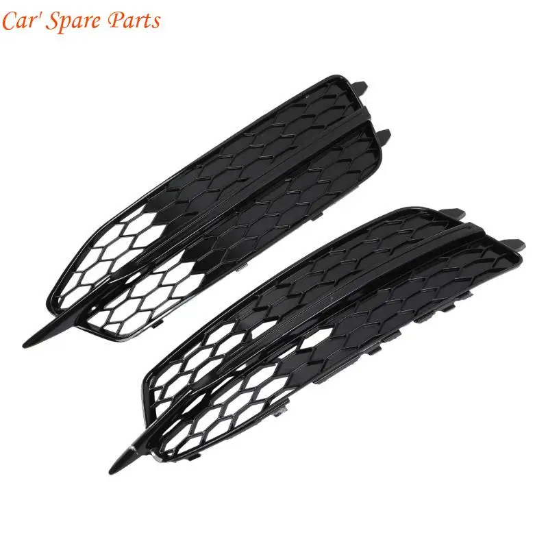 

Y4UA Car Front Bumper Fog Light Lower Grilles Cover Trim for C7 4G0807681D 4G0807682D