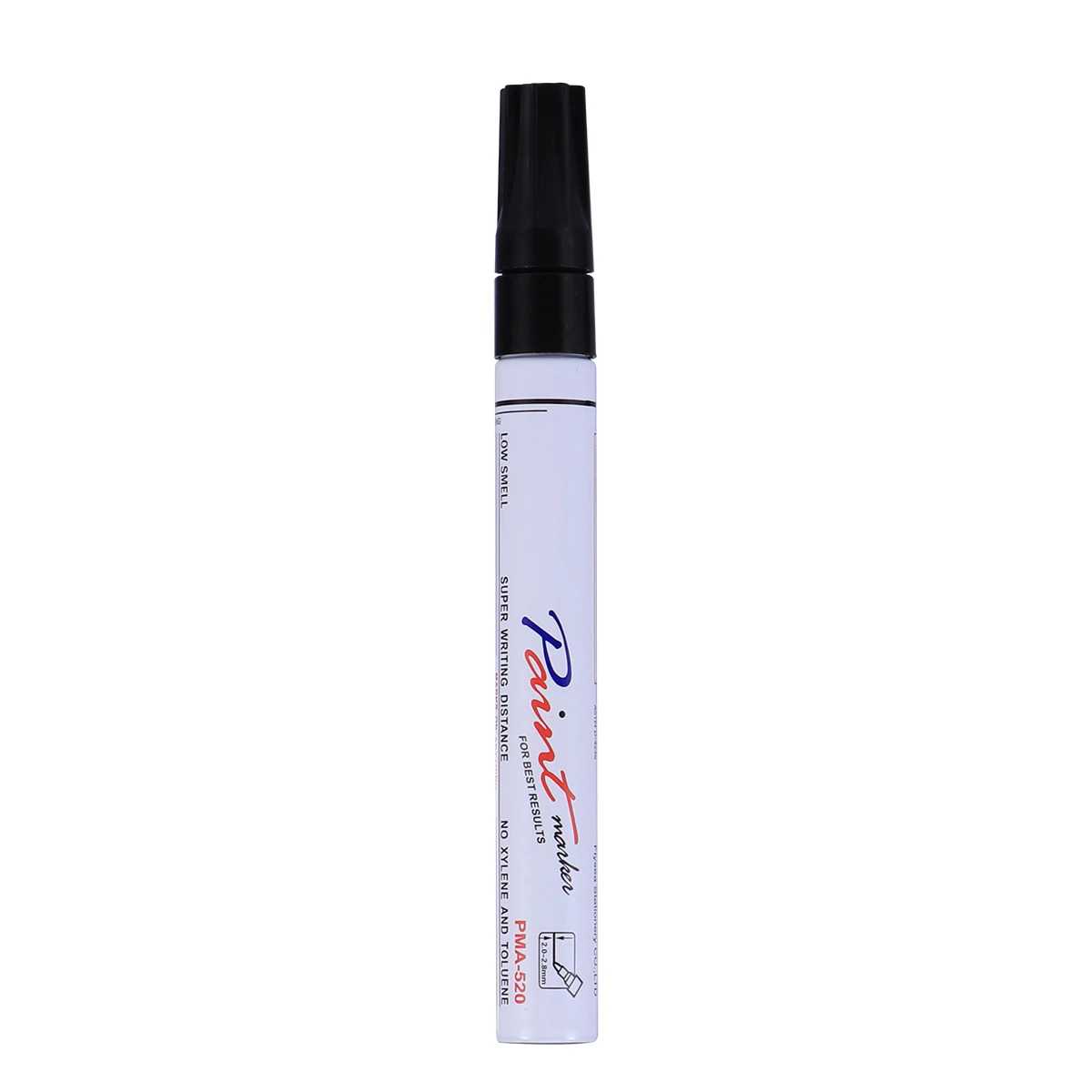 

6Pcs Car Scratch Repair Up Paint for Metal Glass Plastic Paper Black