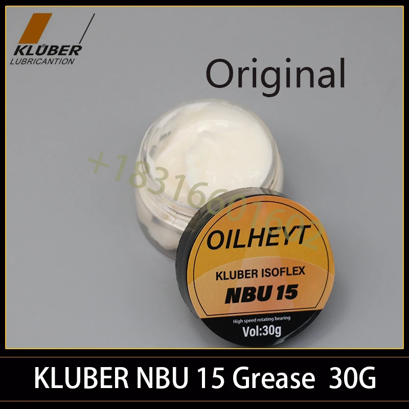 Imagem -05 - Kluber-isoflex Nbu 15 Uso para Ultra-alta Velocidade Cnc Moagem Máquina Eixo Máquinas para Trabalhar Madeira Graxa Especificada