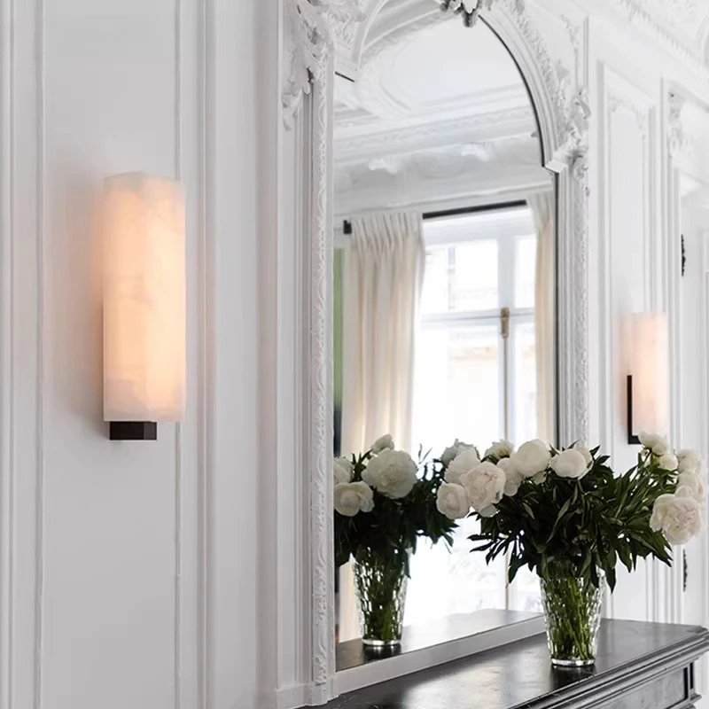 Modern Marble Series LED Hanging Lamps Dining Room Kitchen Living Room Bedroom Decoration Pendant Light Lustre