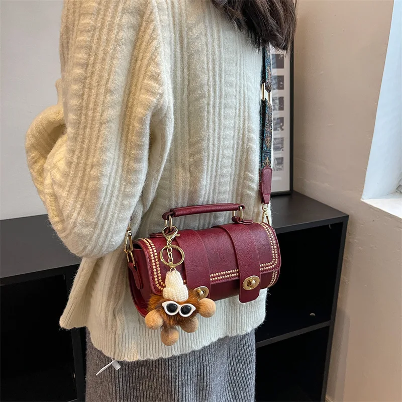 Borse borsa Hebei Zipper Hasp Pu tasca per cellulare donna Hard Top Handle Bags Designer Luxury Bag Limited