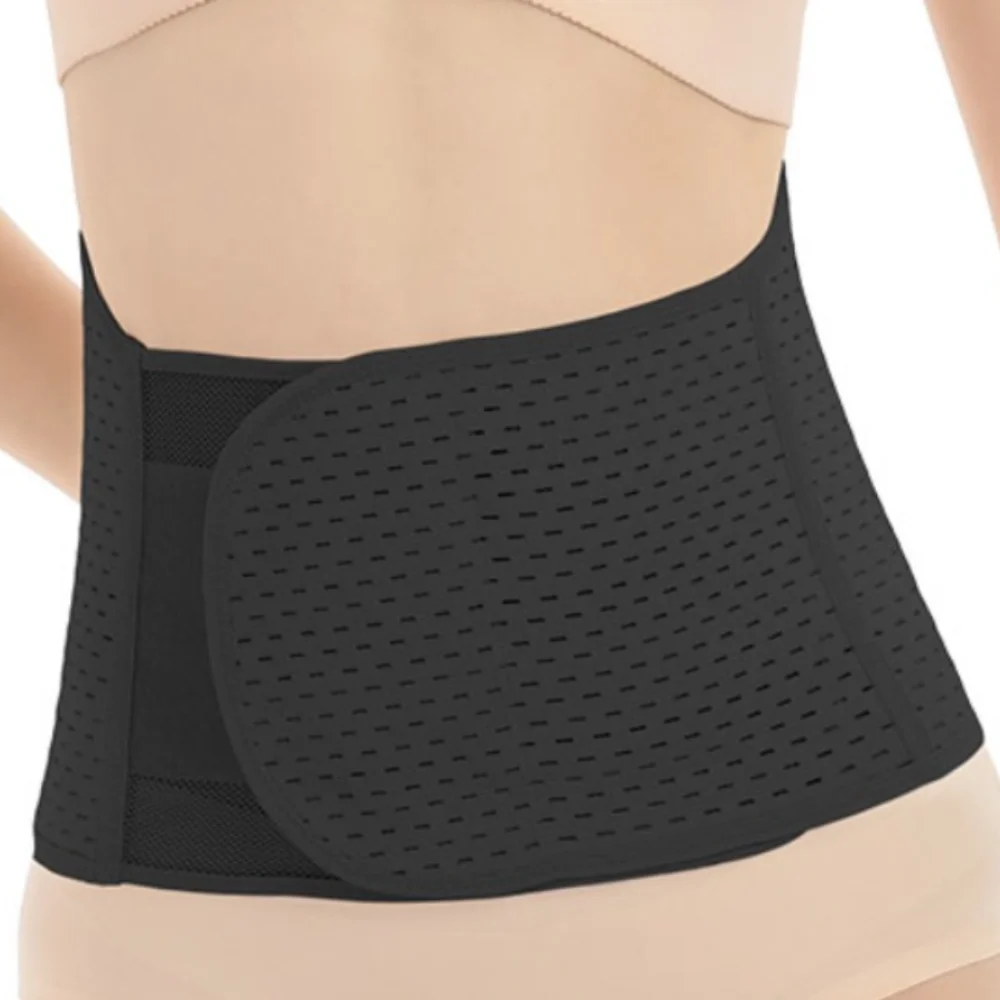 

Fashion Thin Postpartum Body Shaper Belt Stickable Seamless Waist Trainer Breathable Adjustable Slimming Shapewear Lady