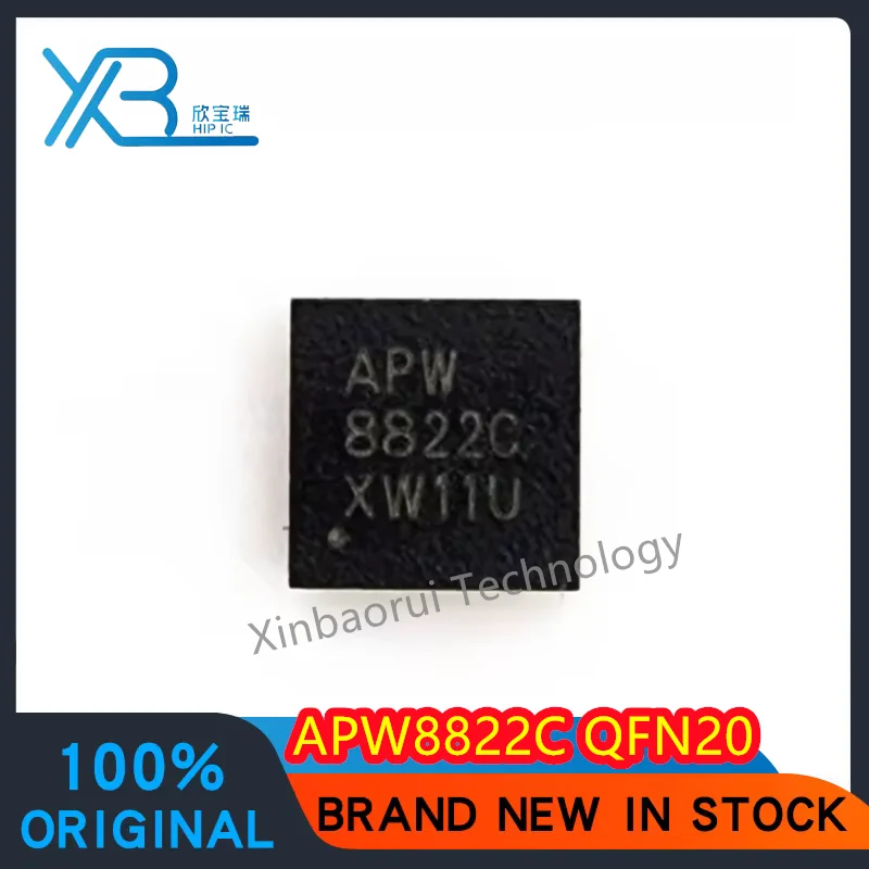 (5/10pieces) APW8822CQBI-TRG APW8822C APW8822 QFN-20 pulse width modulation controller IC chip original electronics