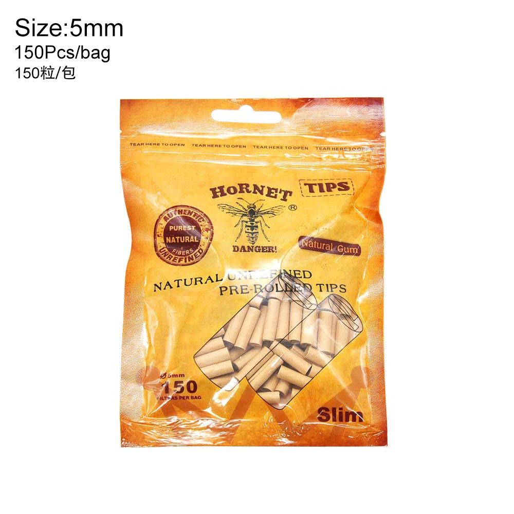 5 مللي متر/6 مللي متر/7 مللي متر نصائح مرشح السجائر الأبيض البني سيدة الوردي حامل الطبيعية غير المكررة ورق لف تلميح السجائر اكسسوارات أنبوب