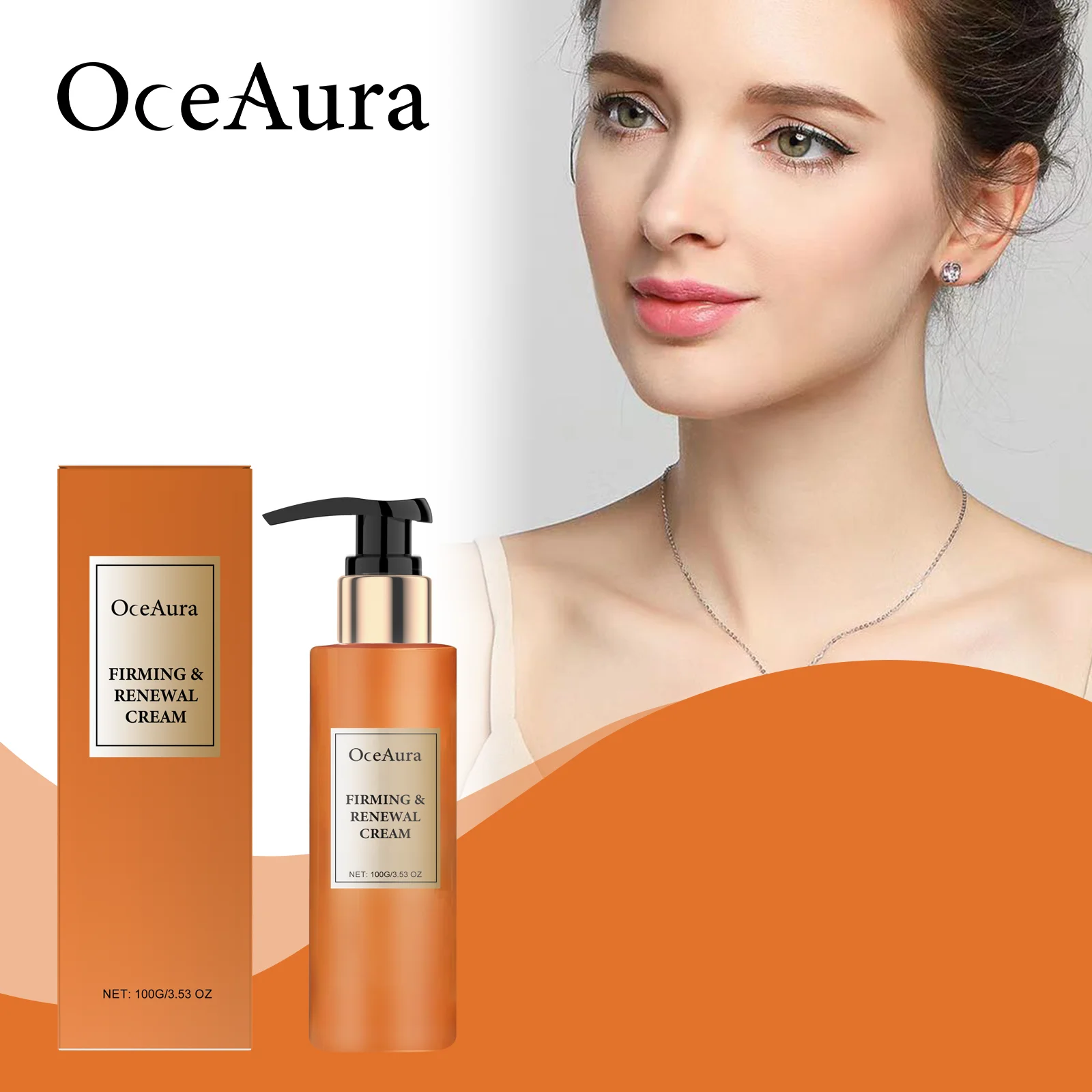 OceAura Firming Body Cream Hydrates And Nourishes Skin With Radiant, Elastic And Refreshing Moisturizing Care Moisturizer