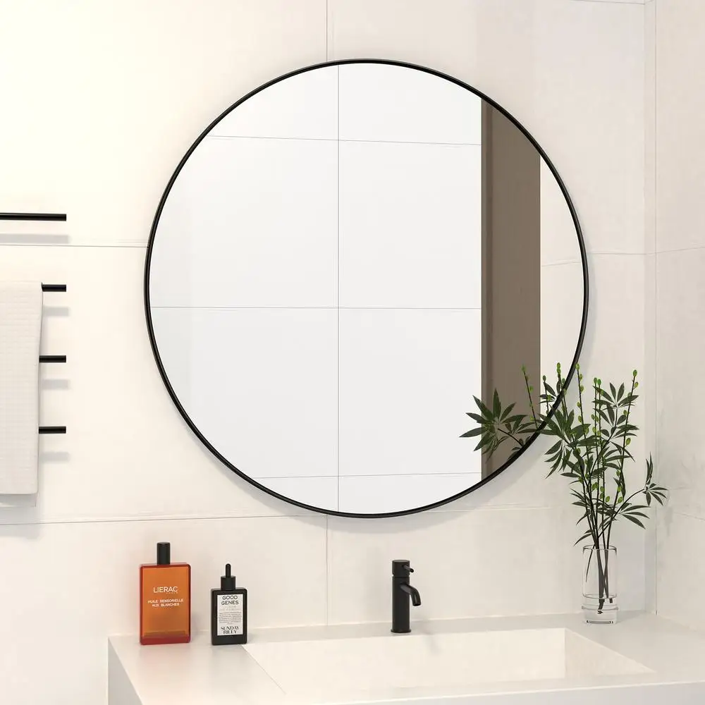 Rounded Rectangle Stainless Steel Vanity Mirror Wall 30