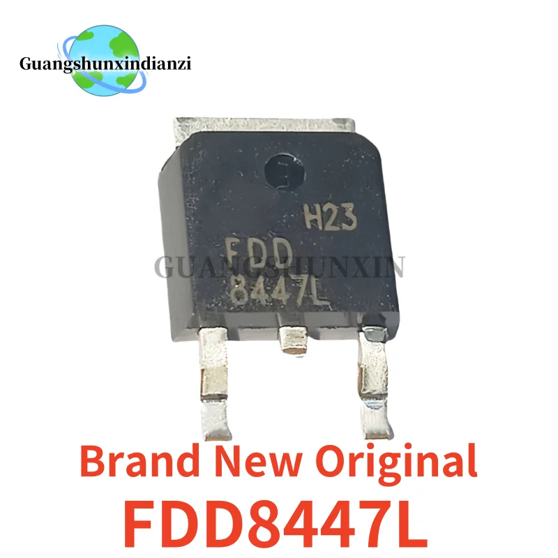 10-20PCS 100% New Imported Original FDD8447L FDD8447 8447L TO-252 TO252 40V 50A 8447 SMD MOSFET transistor