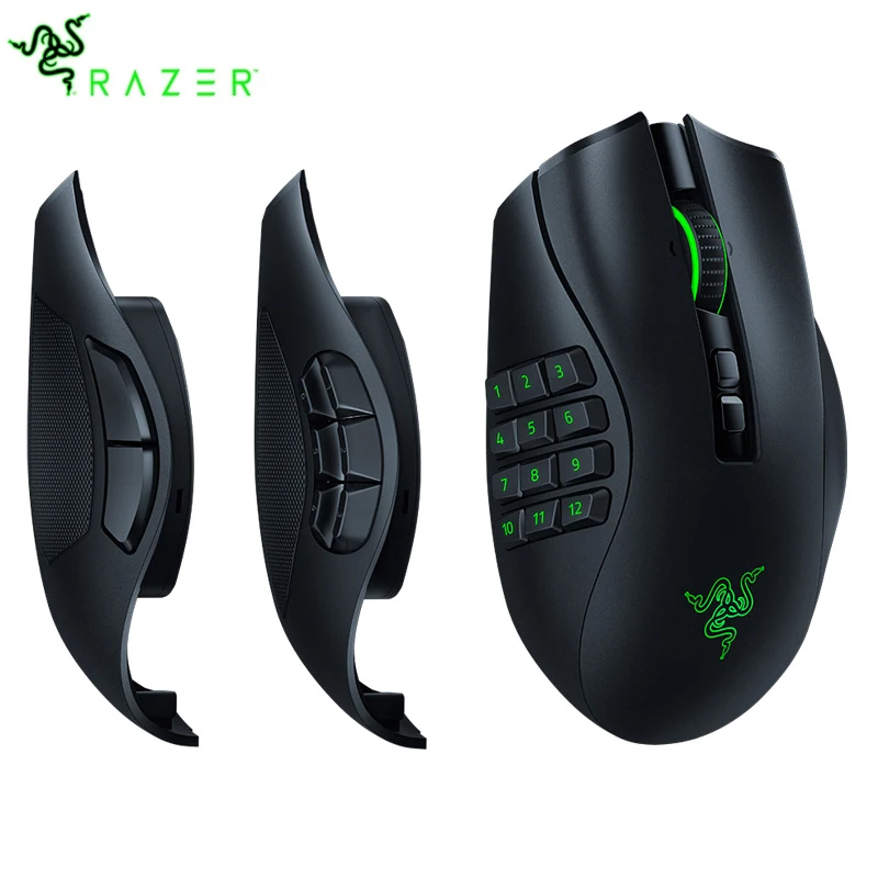 

Razer Naga Pro Nagagavan Snake wireless Bluetooth game mouse E-sports side button 20000DPI for computer