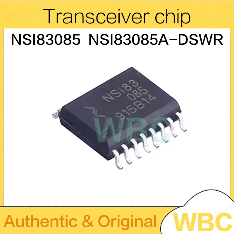10Pcs/Lot NSI83085 NSI83085A-DSWR SOP-16 Isolated RS-485 Transceiver Chip New Original
