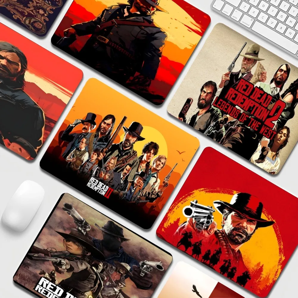 

Red Dead Redemption 2 Mousepad INS Tide Small Office Student Gaming Thickened Pad Non-slip Cushion Mouse Pad for PC Mouse Carpet