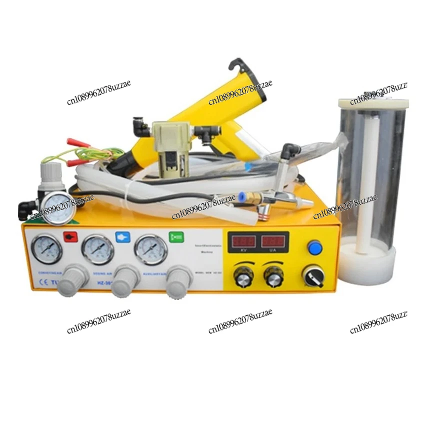 

220V Digital Electrostatic Powder Coating Machine with Manual Powder Coating Spray Gun Experimental Spraying Equipment